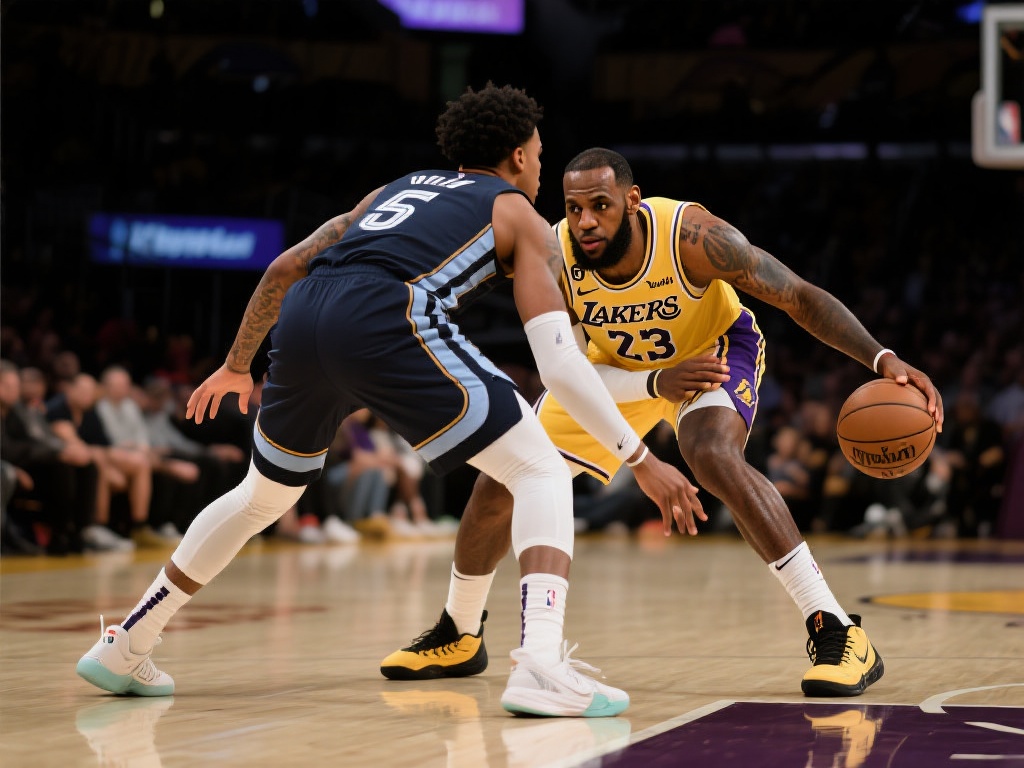 狄龙低位强硬顶防 詹姆斯激烈对抗出界失误