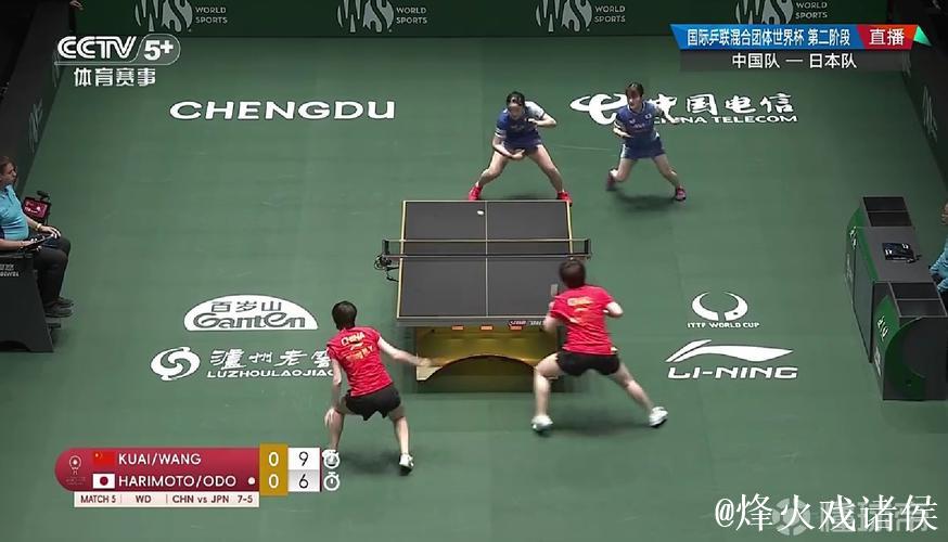 乒乓球混团世界杯 国乒8-5力克对手豪取八连胜